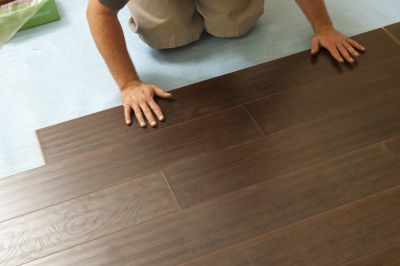 Local Linoleum Floor Installation pros at work